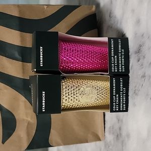 Starbucks Holiday 2022 Keychains Ornaments